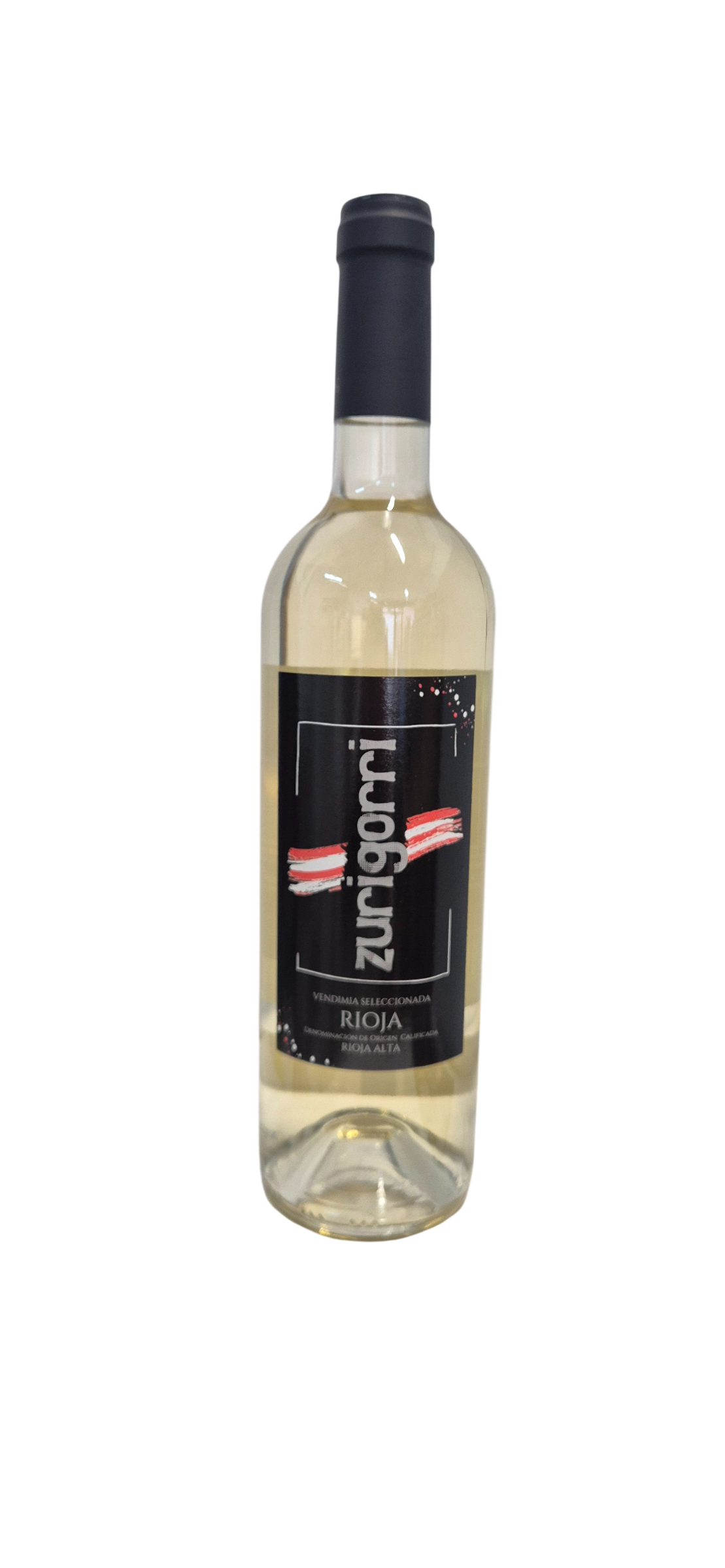 "ZURIGORRI" BLANCO RIOJA (RIOJA ALTA) caja 12 botellas. (3,65€/bot.)